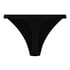 Tanga de algodón, Negro