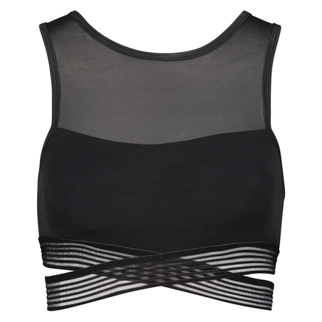 Sujetador deportivo HKMX nivel 1, Negro