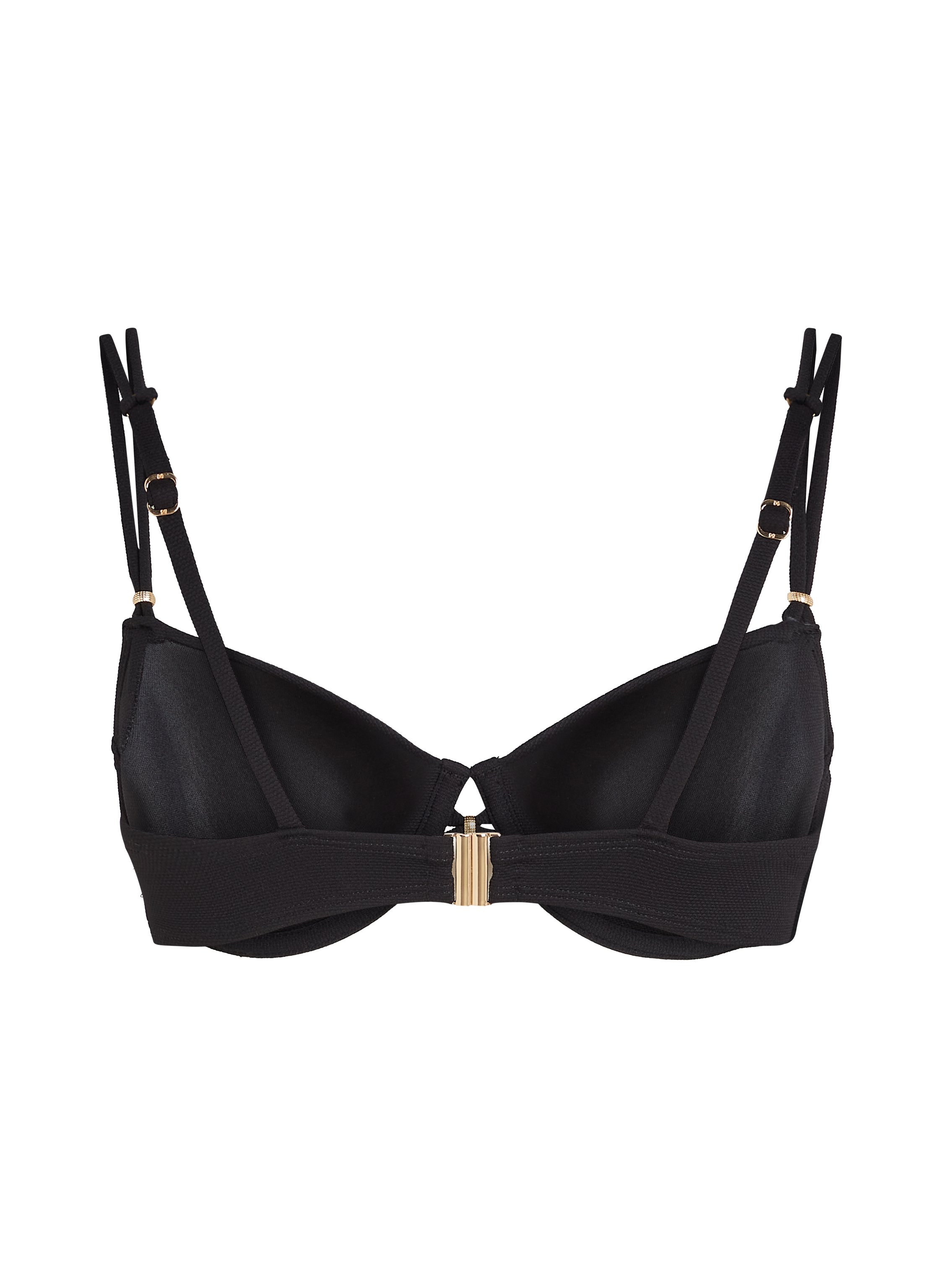 Top de bikini Holbox, Negro, main
