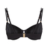 Top de bikini Holbox, Negro