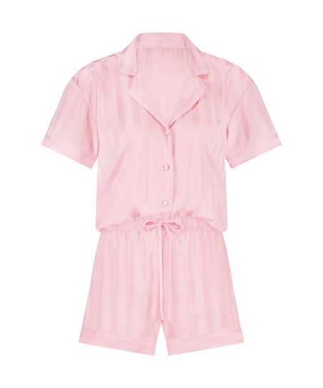 Conjunto de pijama Satin, Rosa