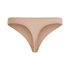 Tanga de Algodón Kira, Beige