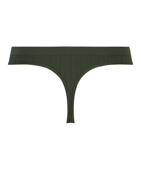 Tanga de tiro alto Dianne, Verde