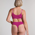 Tanga de tiro alto Dianne, Rosa