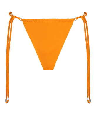 Braguita de bikini de tiro alto sensual Doha, Naranja