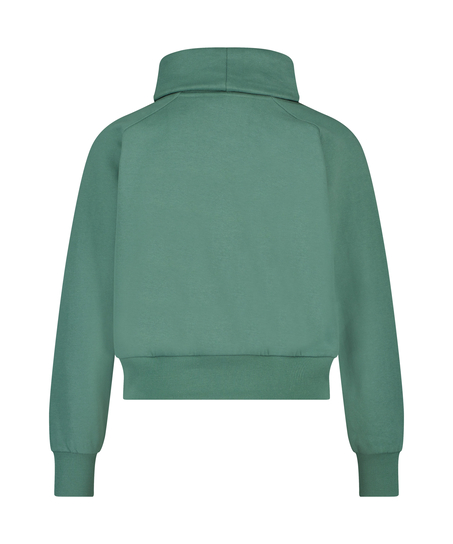 Sudadera de cuello alto, Verde