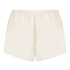 Short de sat&eacute;n Minimal, Blanco