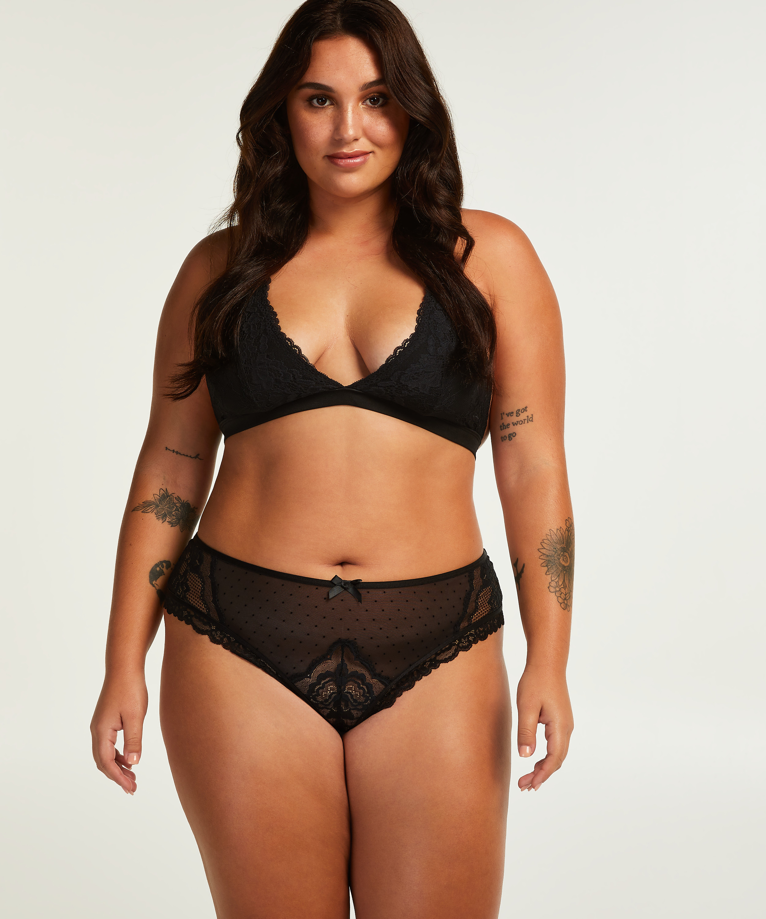 Brasileña Indiana Curvy, Negro, main