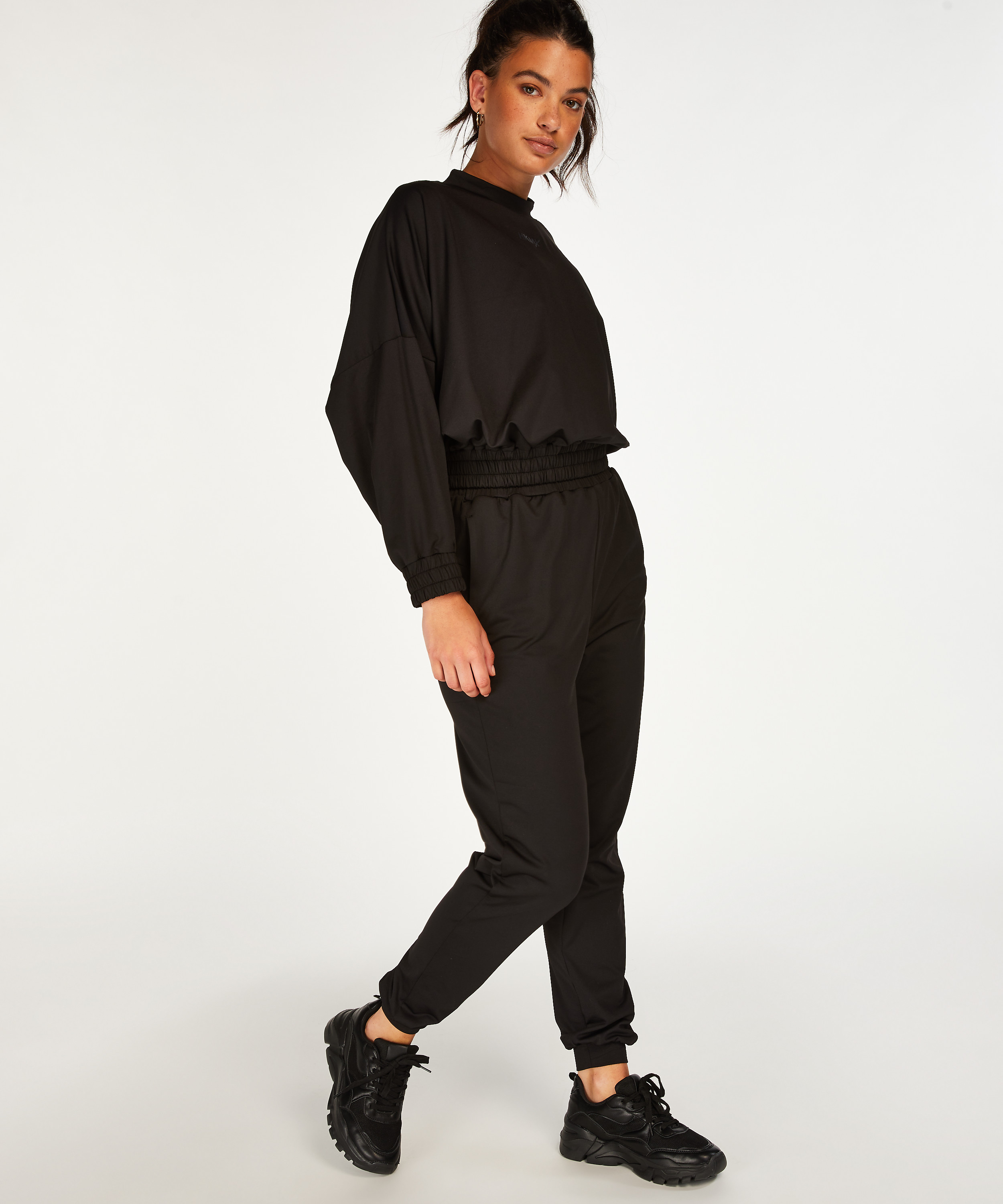 HKMX Pantalones de deporte Flow, Negro, main