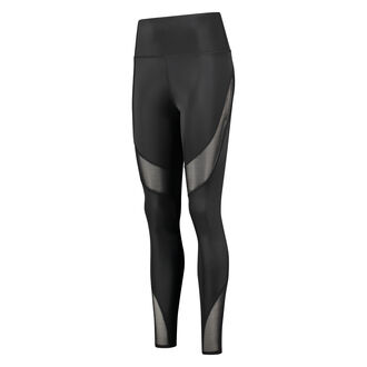 Mallas deportivas de cintura alta de nivel 3 de HKMX, Negro