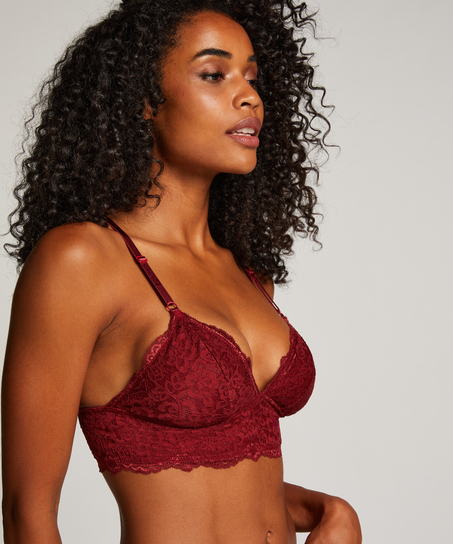 Bralette Marine, Rojo