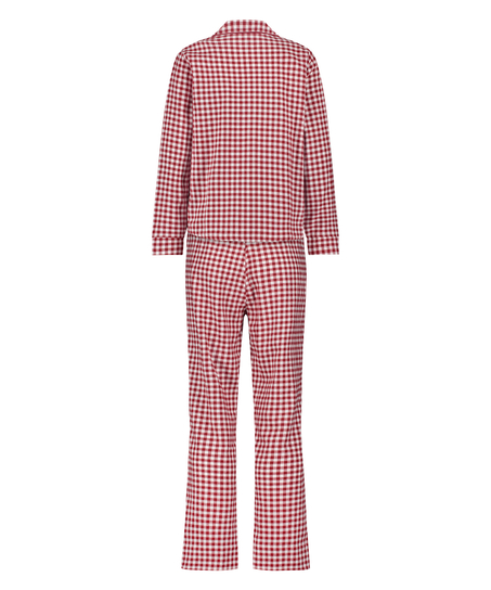 Conjunto de pijama Flannel, Rojo