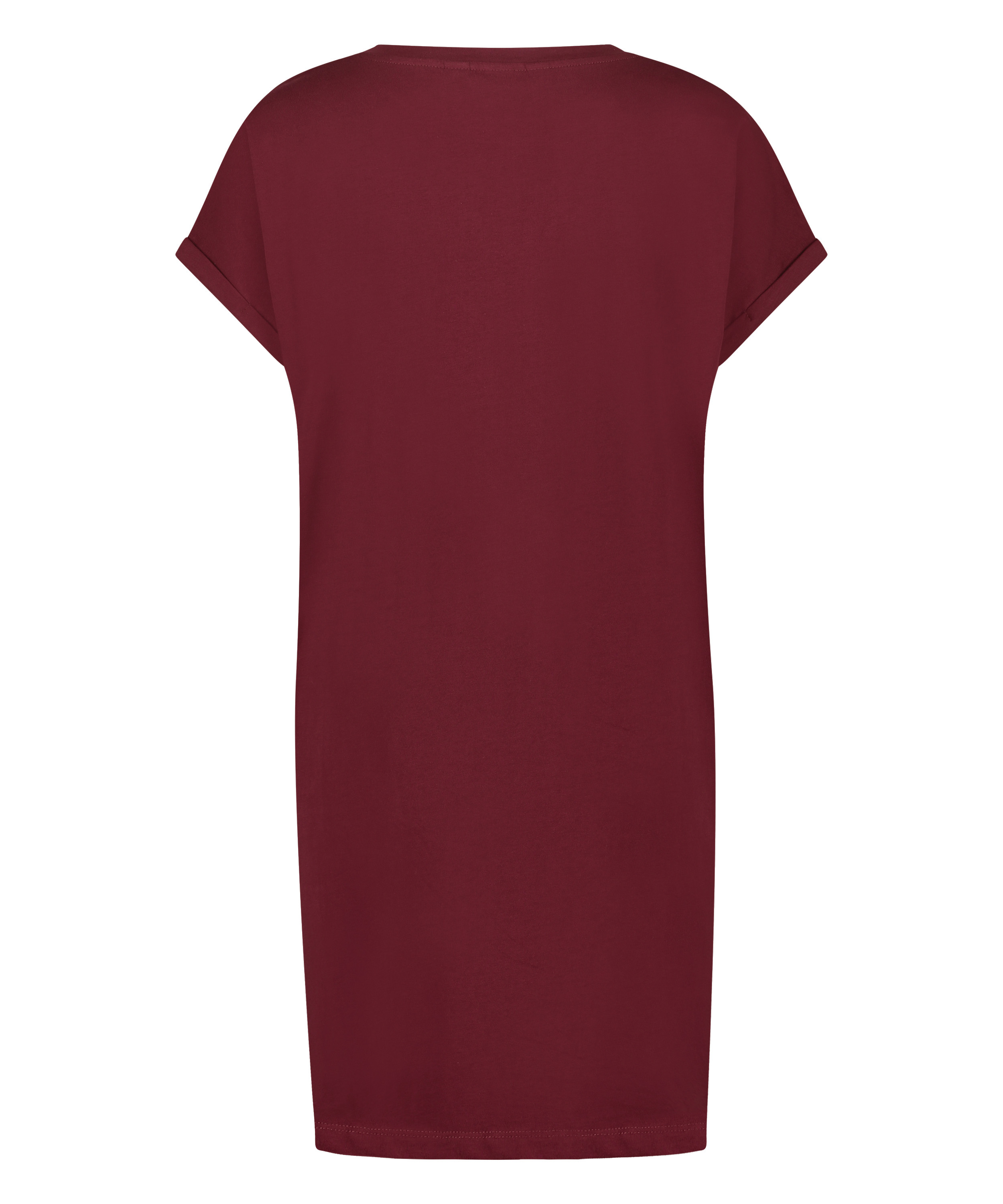 Camis&oacute;n de escote redondo, Rojo, main