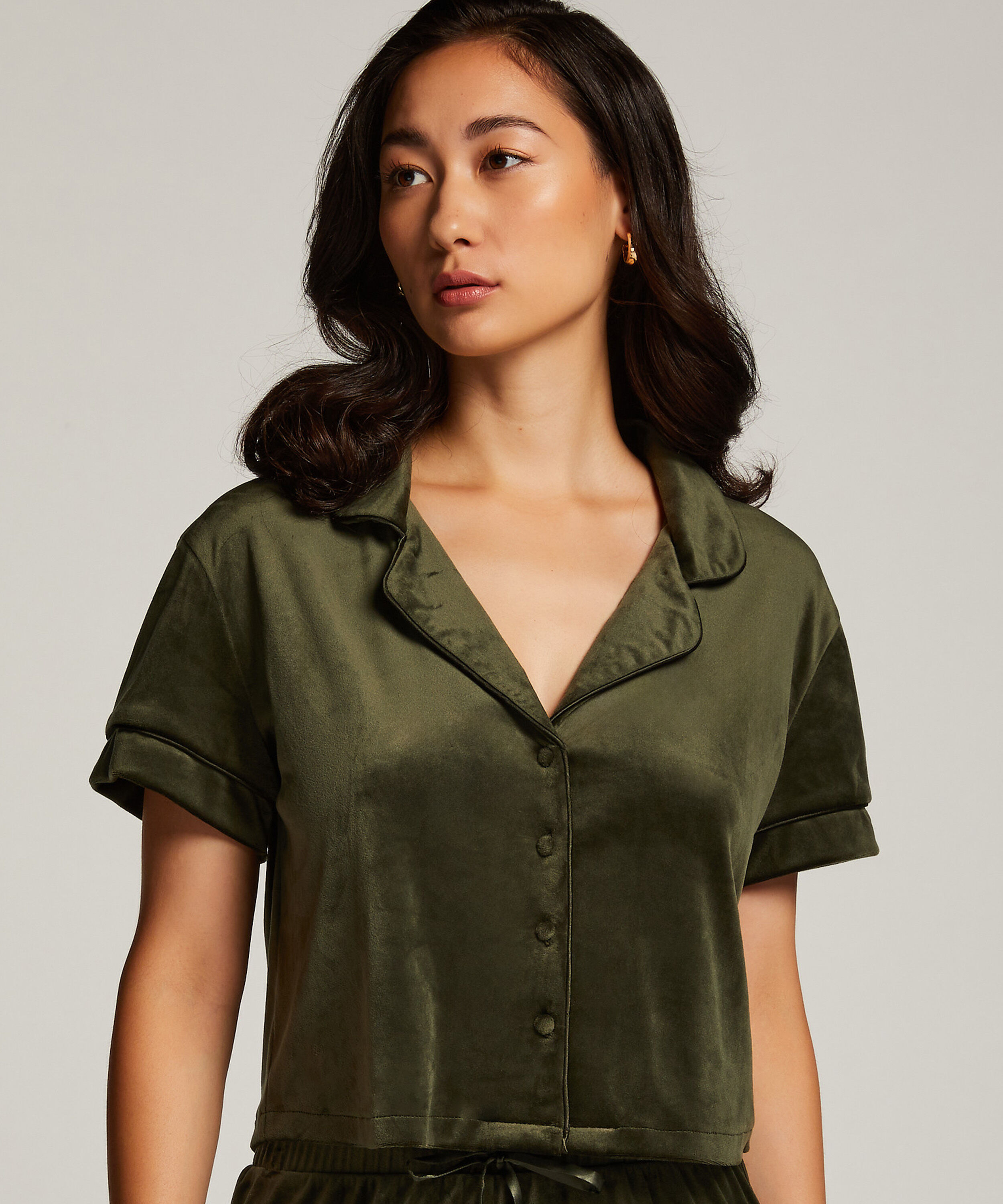Chaqueta de terciopelo, Verde