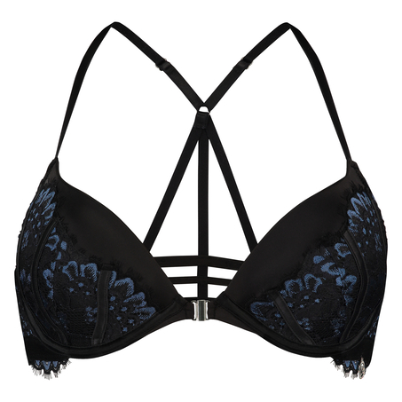 Sujetador con aros preformado push-up Enchanted Doutzen, Negro