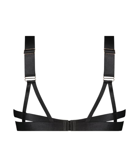 Sujetador sin aros y sin copas Casanova, Negro