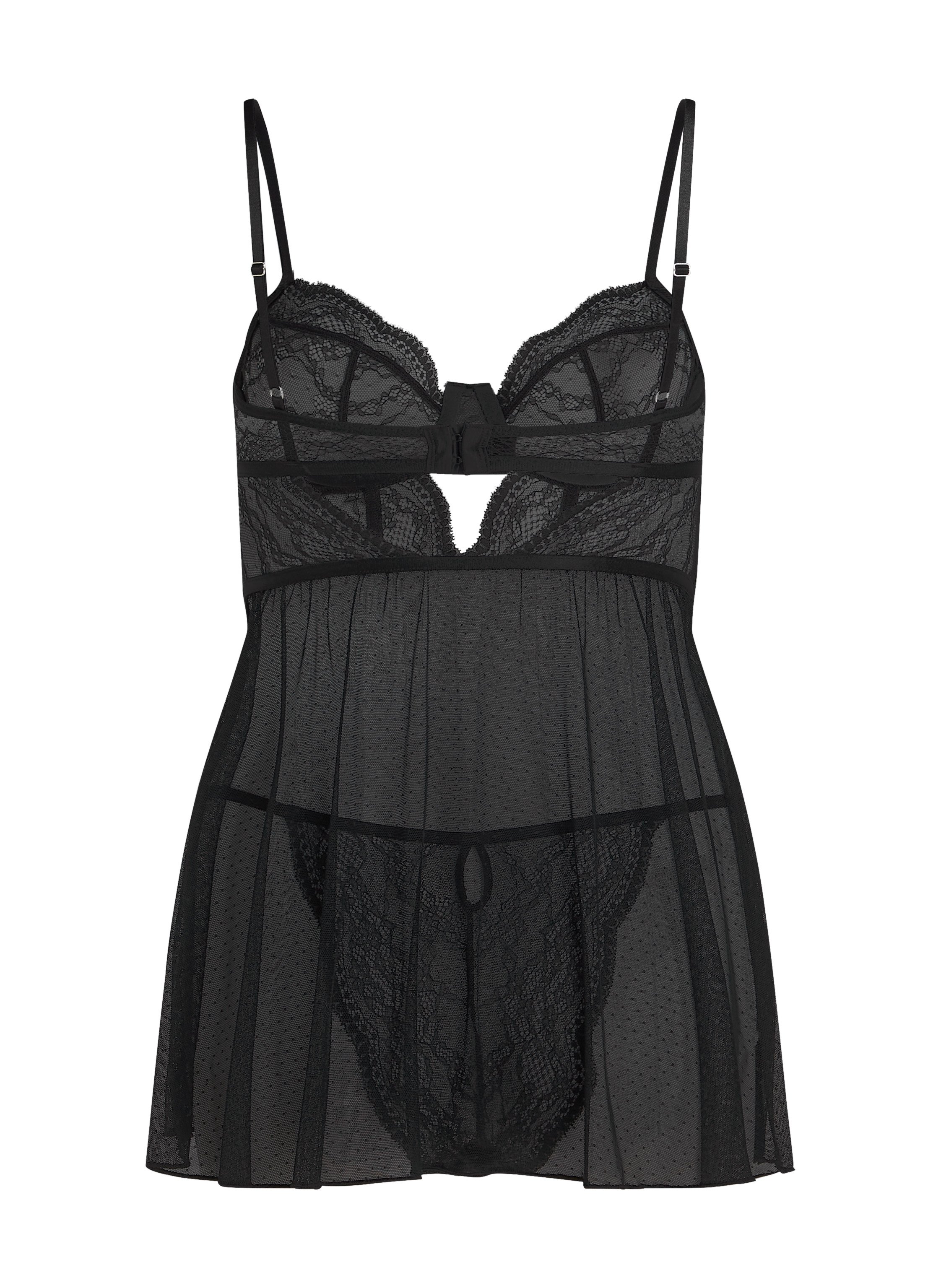 Babydoll Isabelle, Negro, main