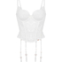 Bustier Tiah, Blanco