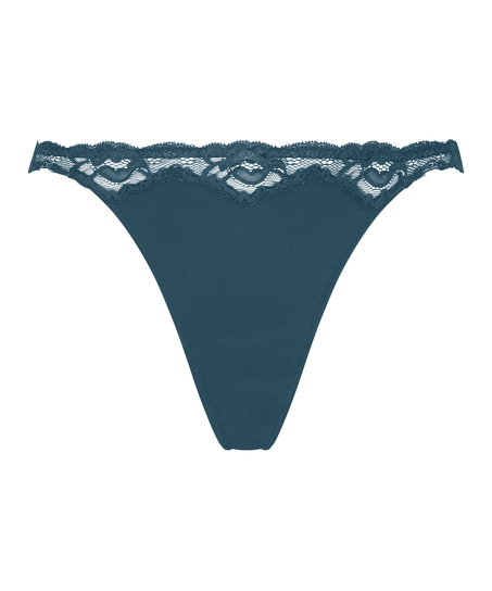 Tanga Lace & Shine, Azul