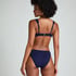 Braguita de Bikini Rio Scallop, Azul