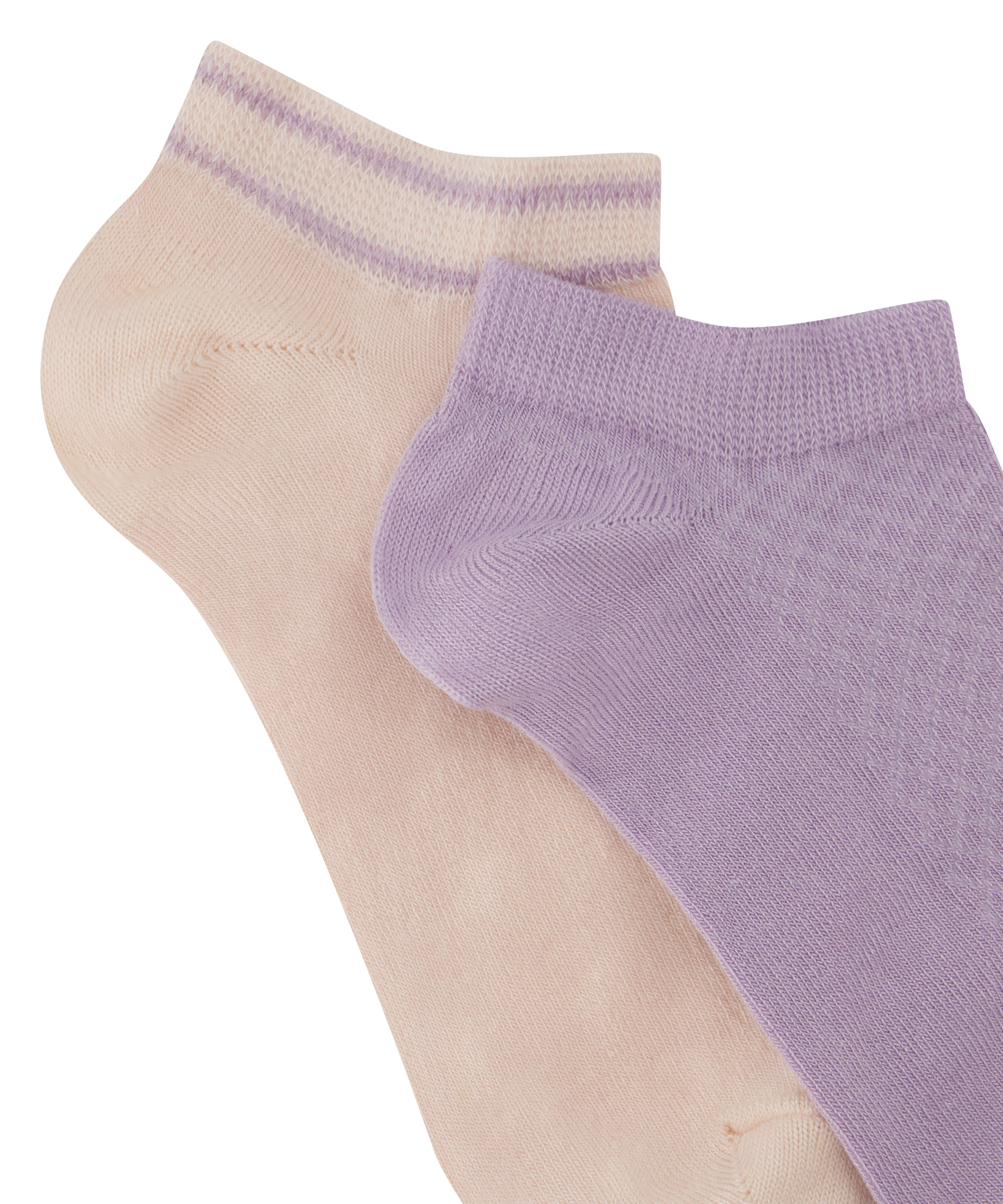 Pack de 2 calcetines de viscosa, Morado, main