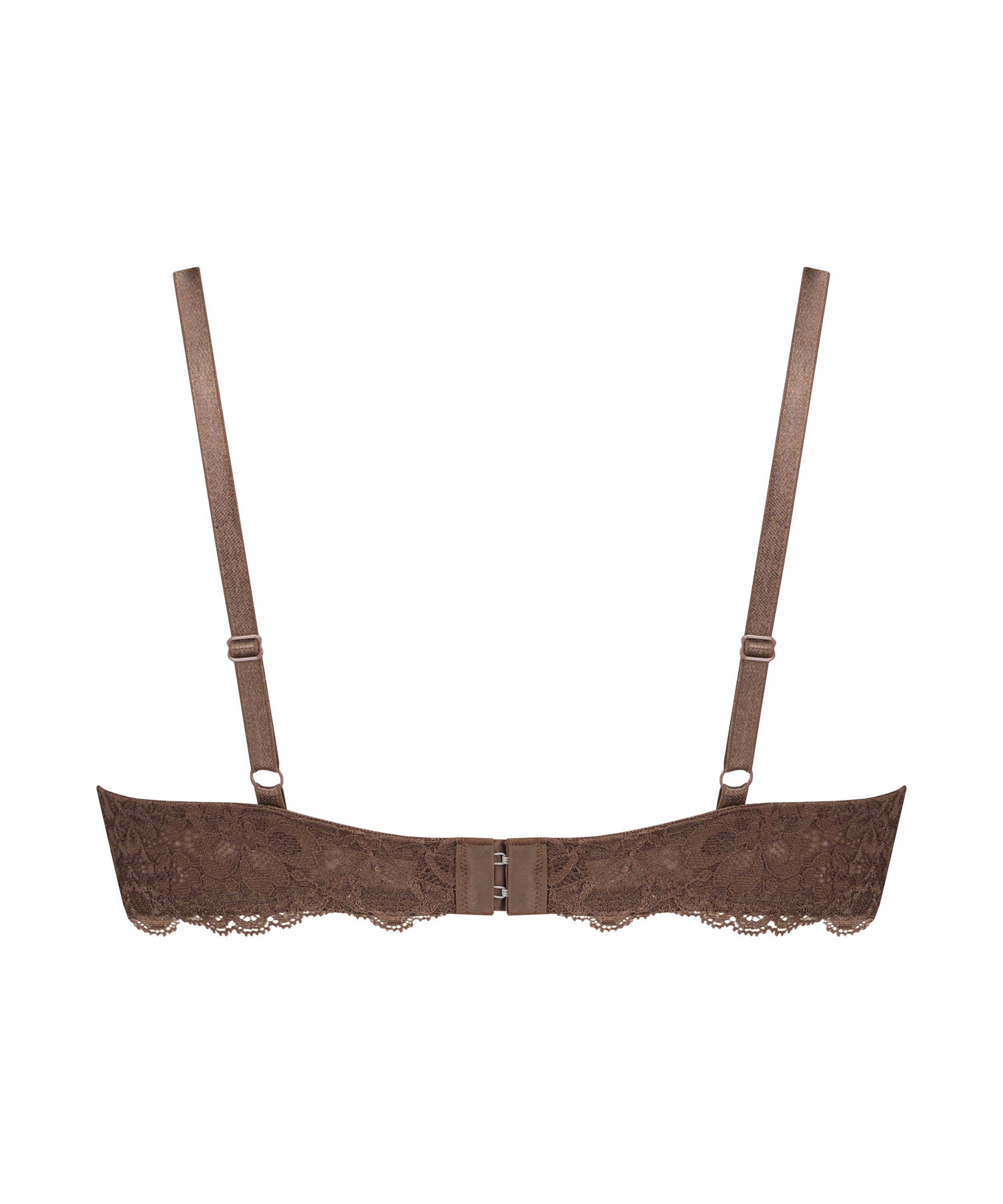 Sujetador con aros no preformado Marine, Marr&oacute;n, main