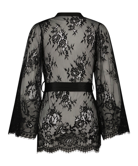 Kimono Lace Isabelle, Negro