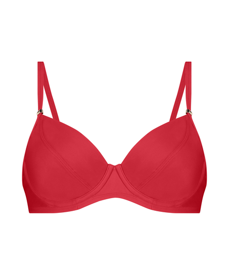 Top de bikini Luxe, Rojo