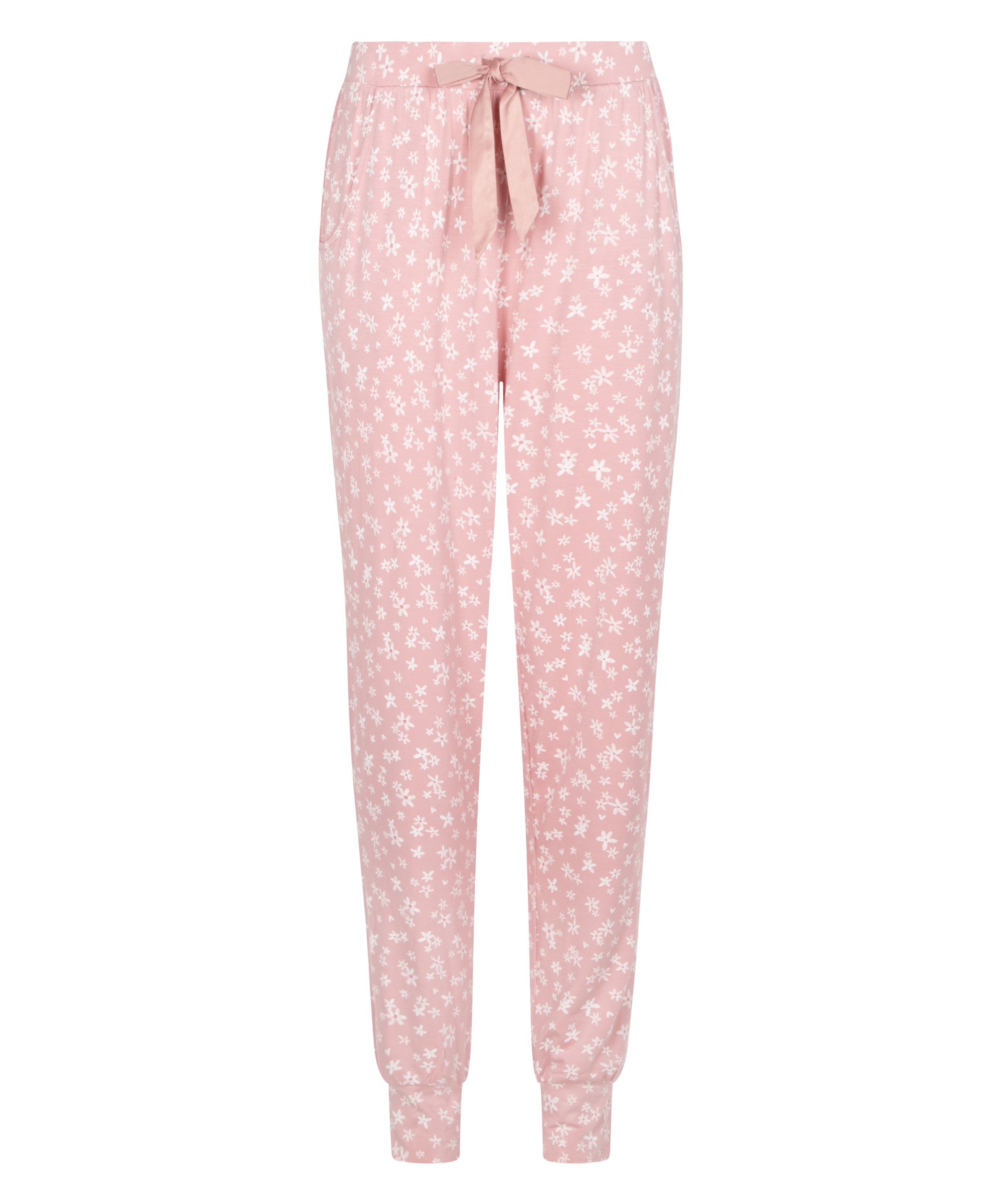 Pantal&oacute;n de pijama Jersey, Rosa, main