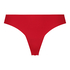 Invisible Tanga Lace Back, Rojo