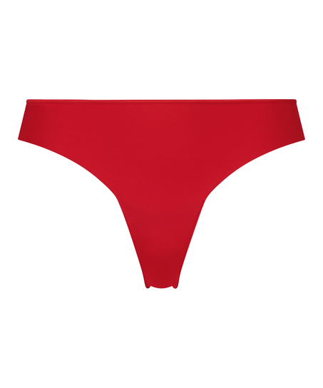 Invisible Tanga Lace Back, Rojo