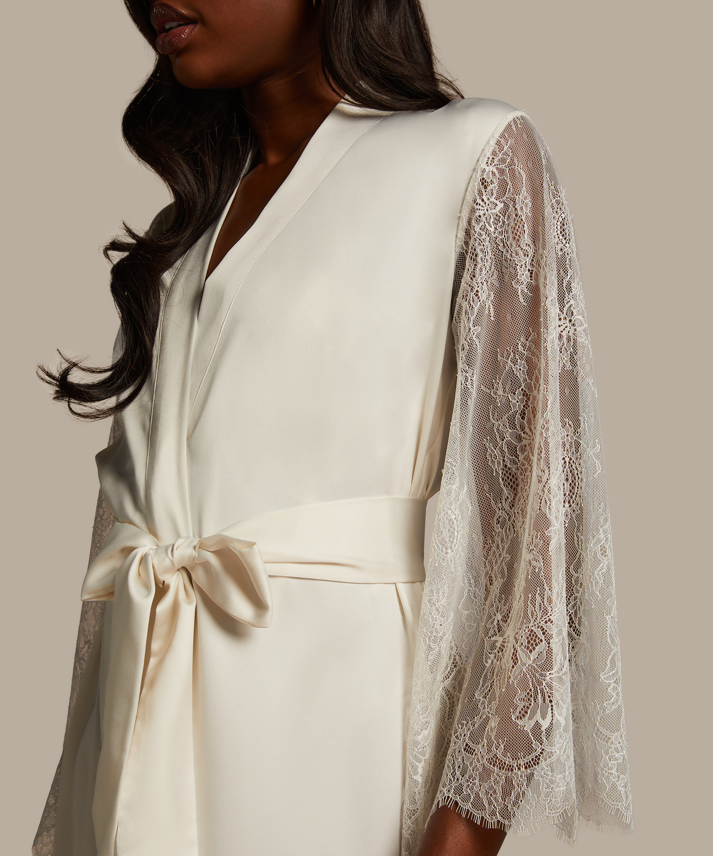 Kimono Camille, Blanco, main