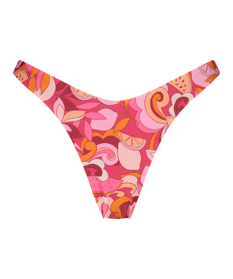 Braguita brasile&ntilde;a de pierna alta Miami, Rosa