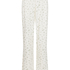 Pyjama Pant Loose Pointelle, Blanco