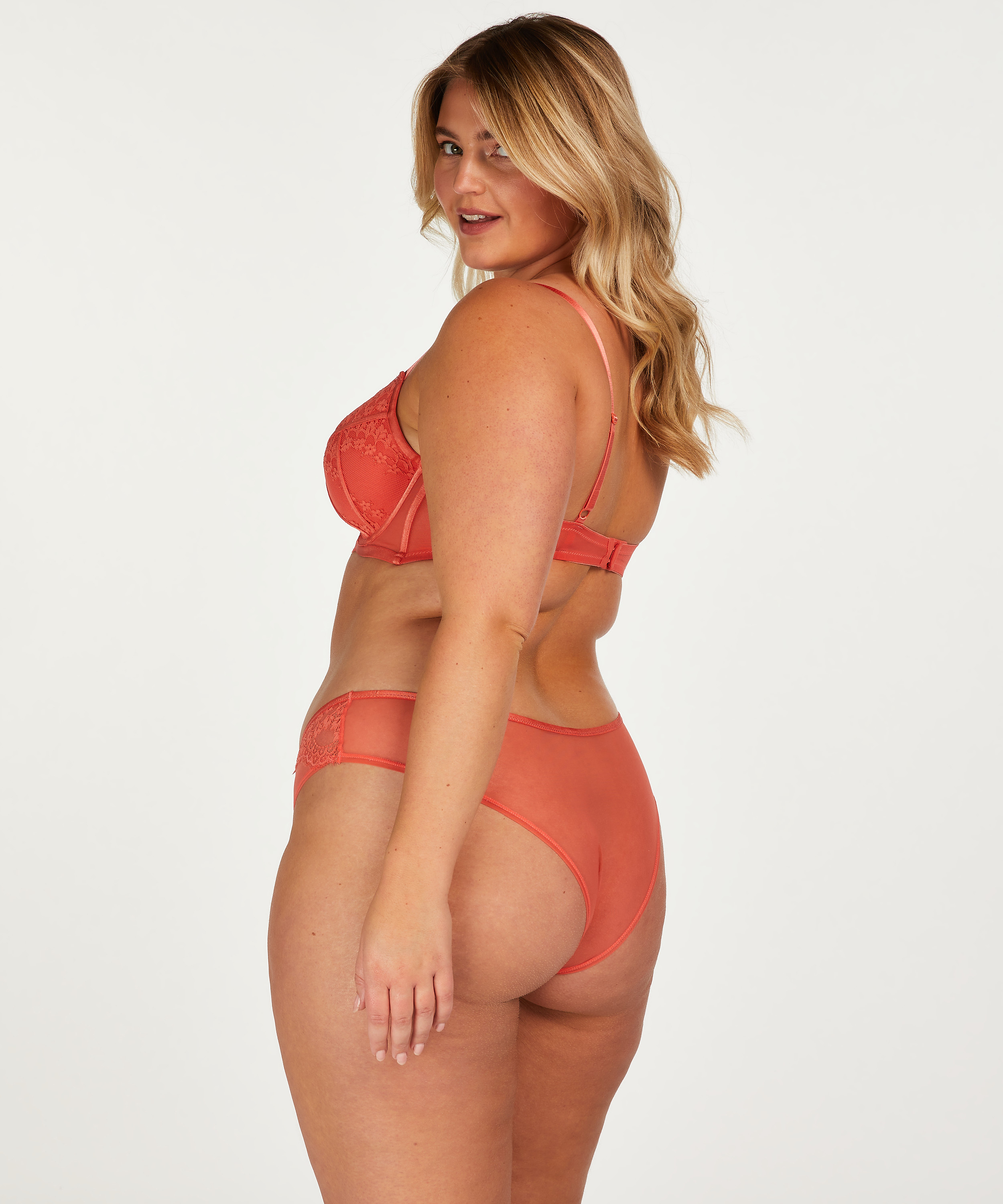 Sujetador con aros preformado Emily, Naranja, main