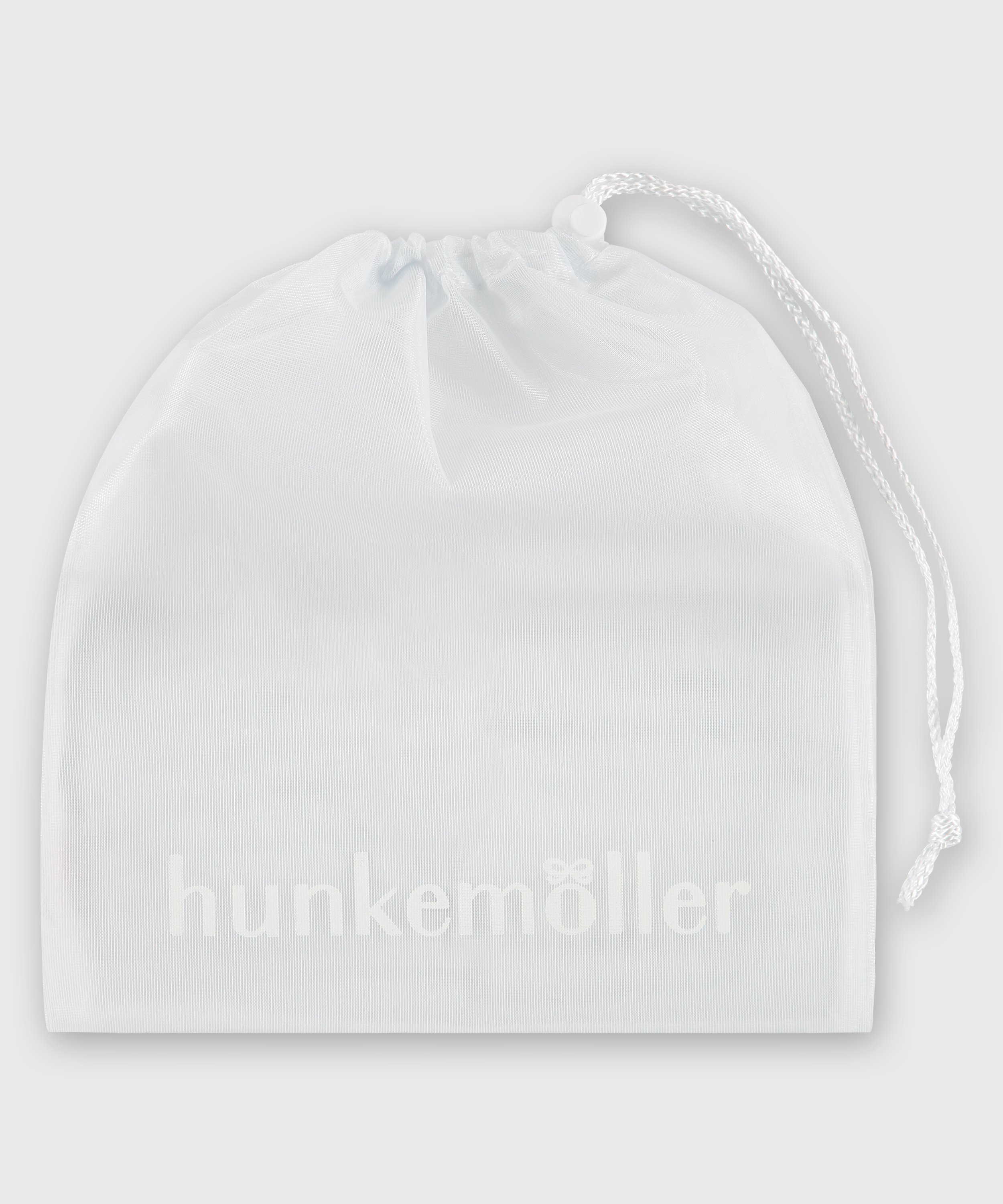 Bolsa para el lavado prendas delicadas cord&oacute;n, Blanco, main