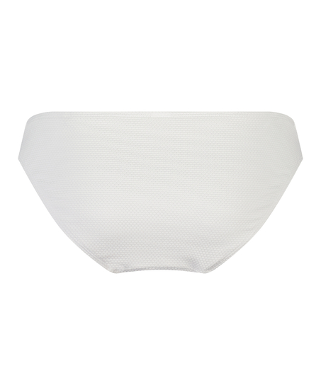 Braguita de Bikini Rio Scallop, Blanco