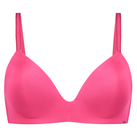 Sujetador push-up preformado sin aros Mona, Rosa
