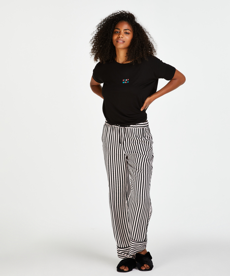 Pantal&oacute;n woven, Negro