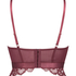 Sujetador de aros preformado de estilo longline Heather, Rojo