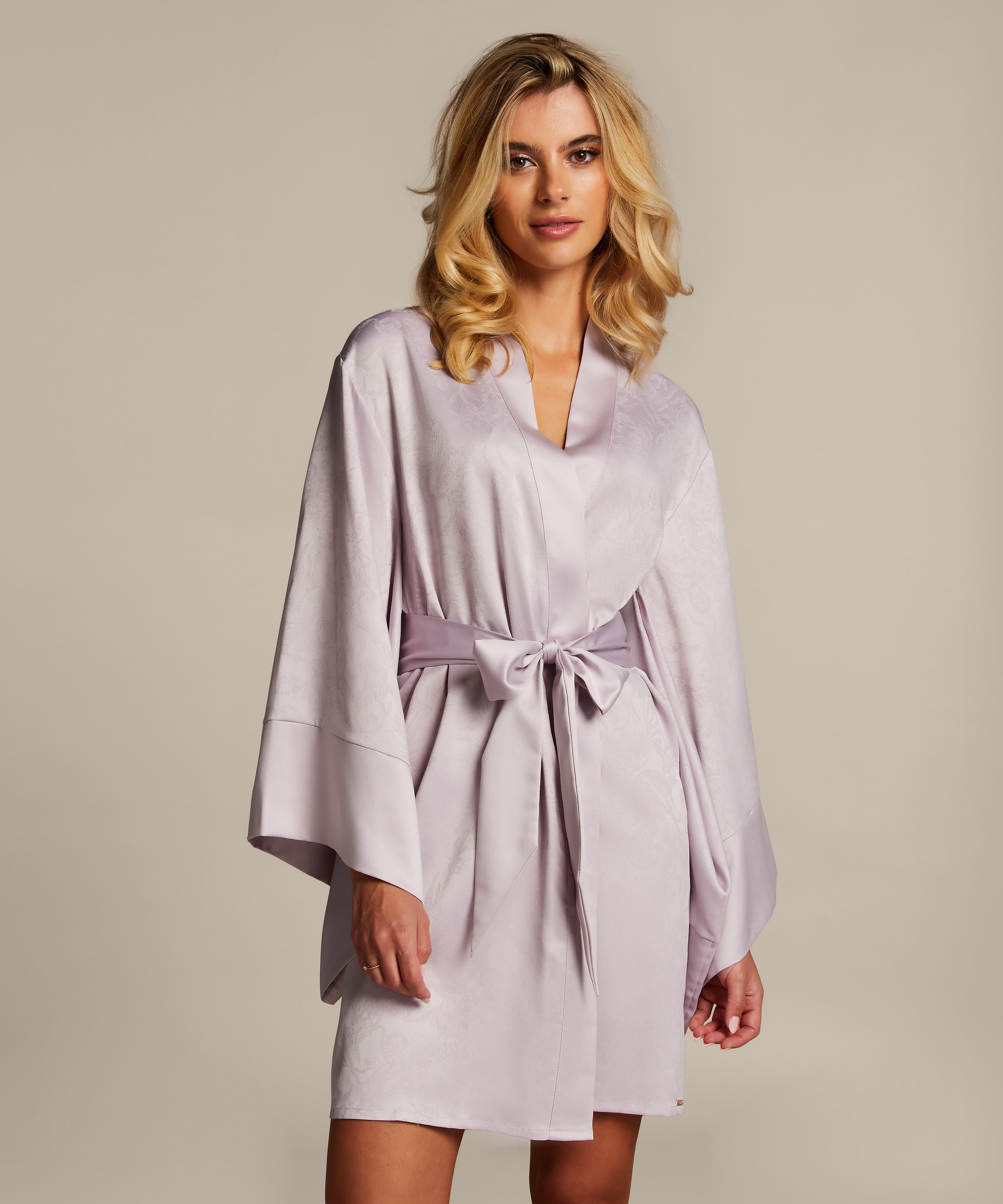 Kimono Sea Treasures, Morado, main