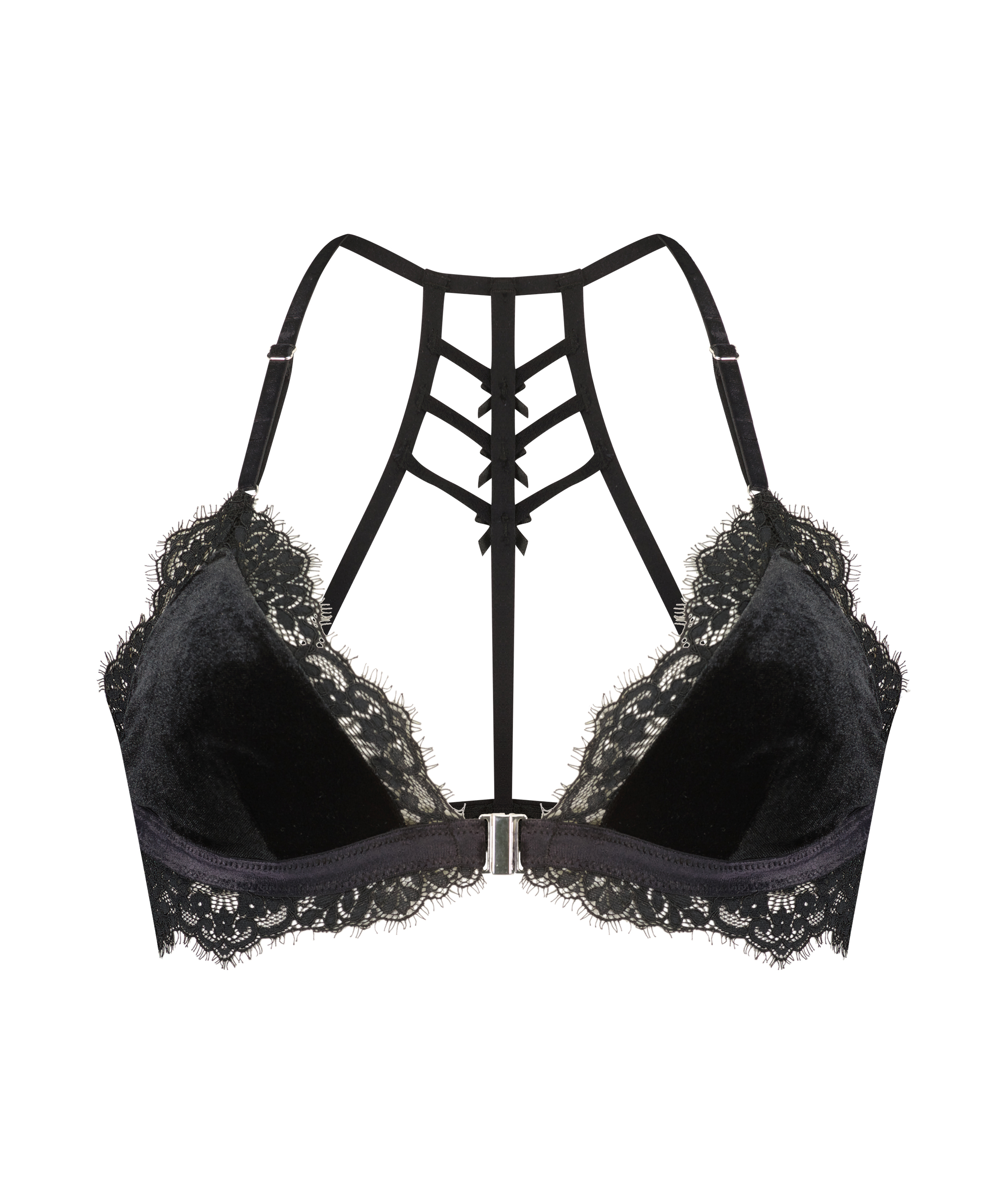 Bralette Holly, Negro, main