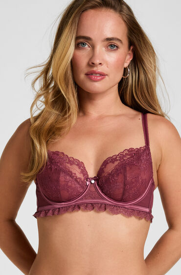 hunkemoller sujetador con aros no preformado naomi morado