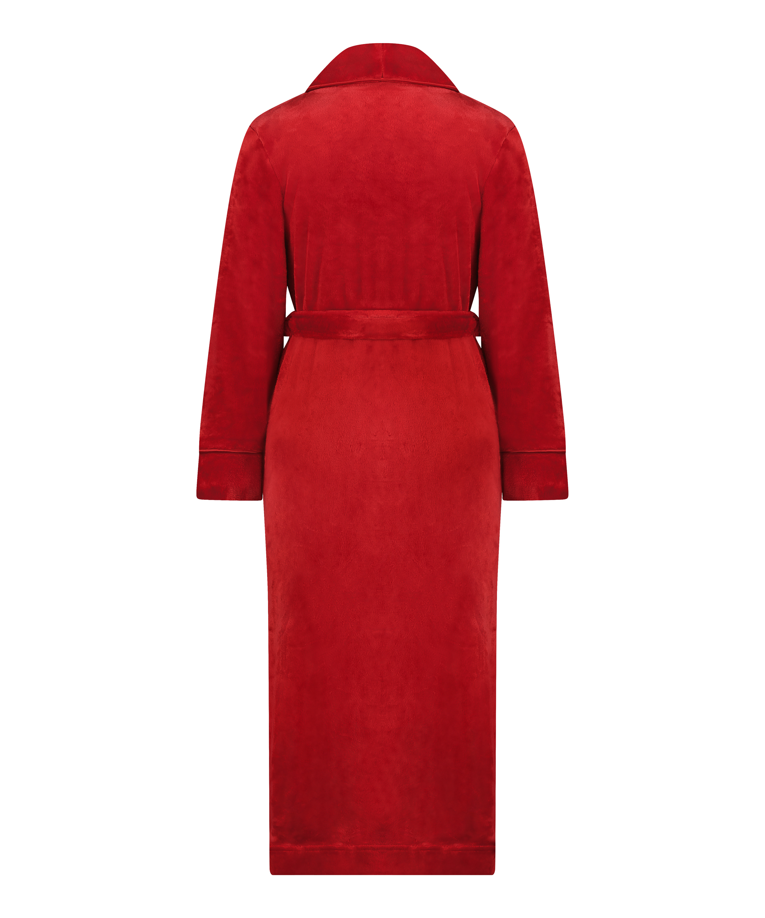 Bata de tejido polar, Rojo, main