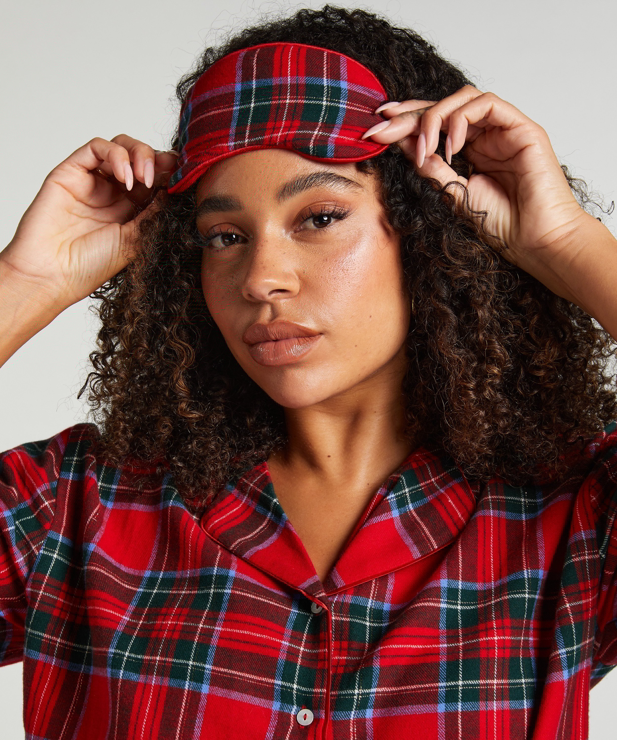 Antifaz Franela, Rojo, main