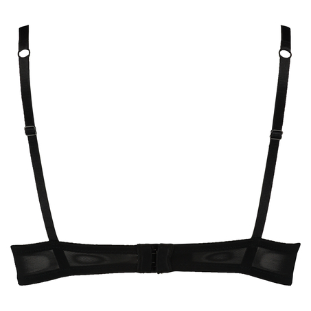 Sujetador push-up de aros preformado Elle, Negro