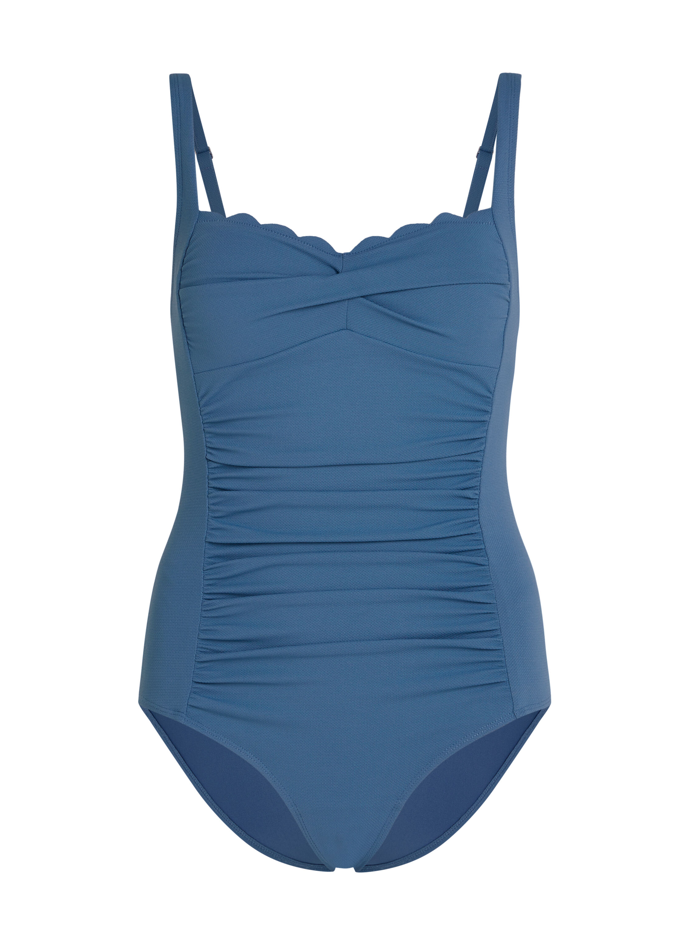 Bañador Shaping Scallop, Azul