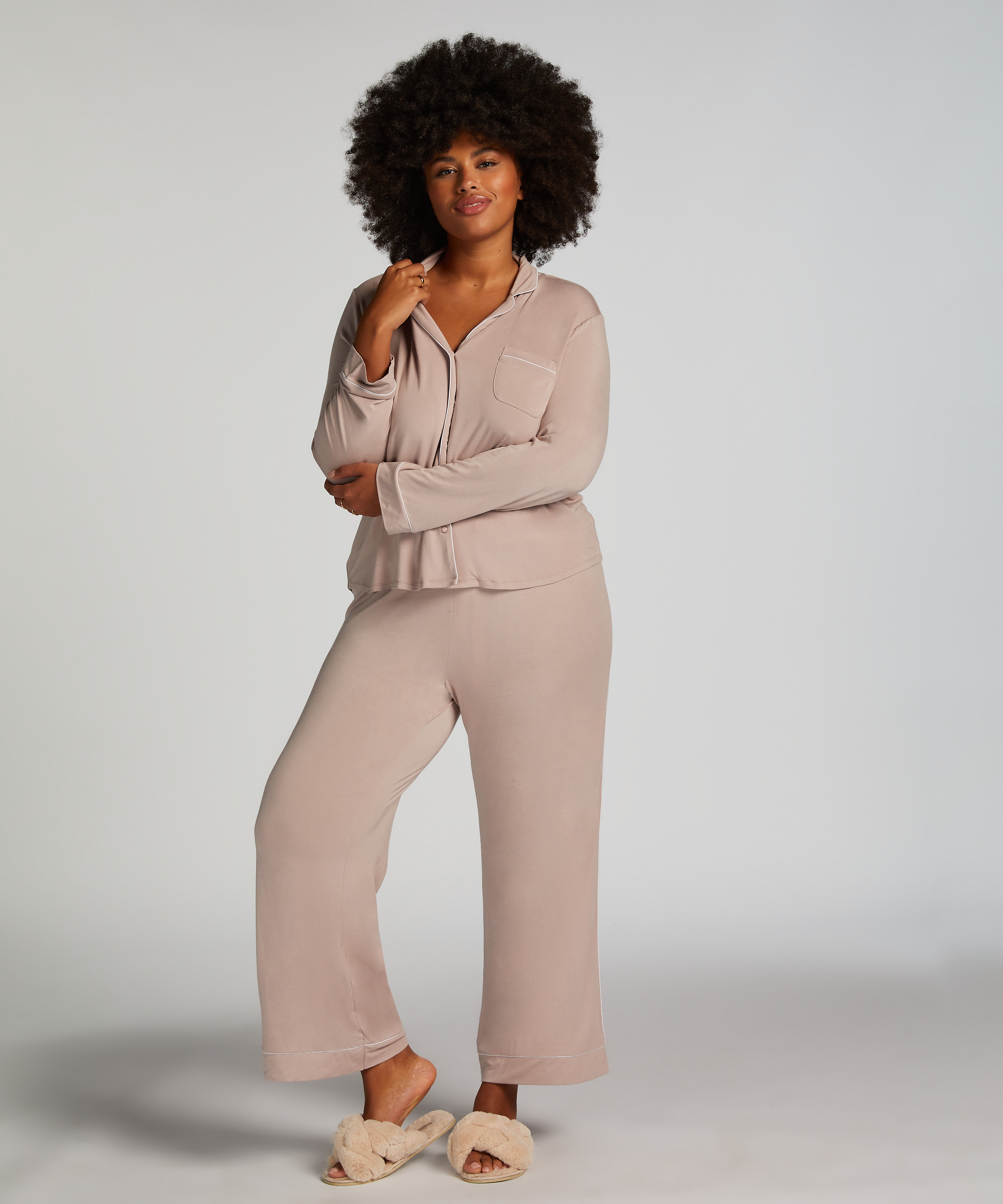 Pantalón de jersey Essential, Beige, main