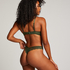 Invisible Tanga Lace Back, Verde