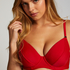 Top de bikini Luxe, Rojo
